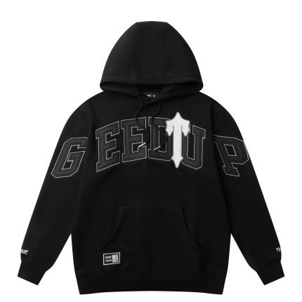 Bluza Irongate Z Logo Zespołu Trapstar X Geedup – Czarna