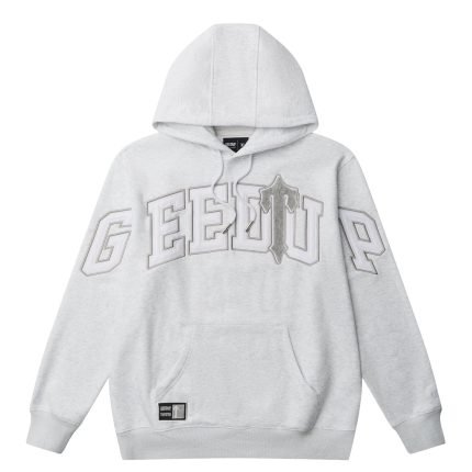 Bluza Irongate Z Logo Zespołu Trapstar X Geedup – Szara