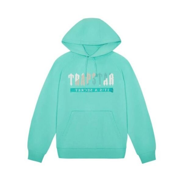 Bluza Trapstar Chenille Decoded 2.0 W Kolorze Turkusowym