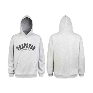 Bluza Trapstar Irongate Arch Logo – Heather Grey