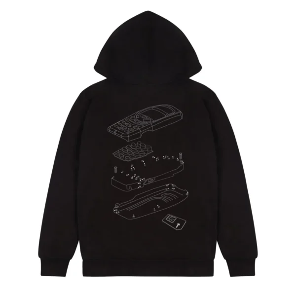 Bluza Trapstar T Phone – Czarna