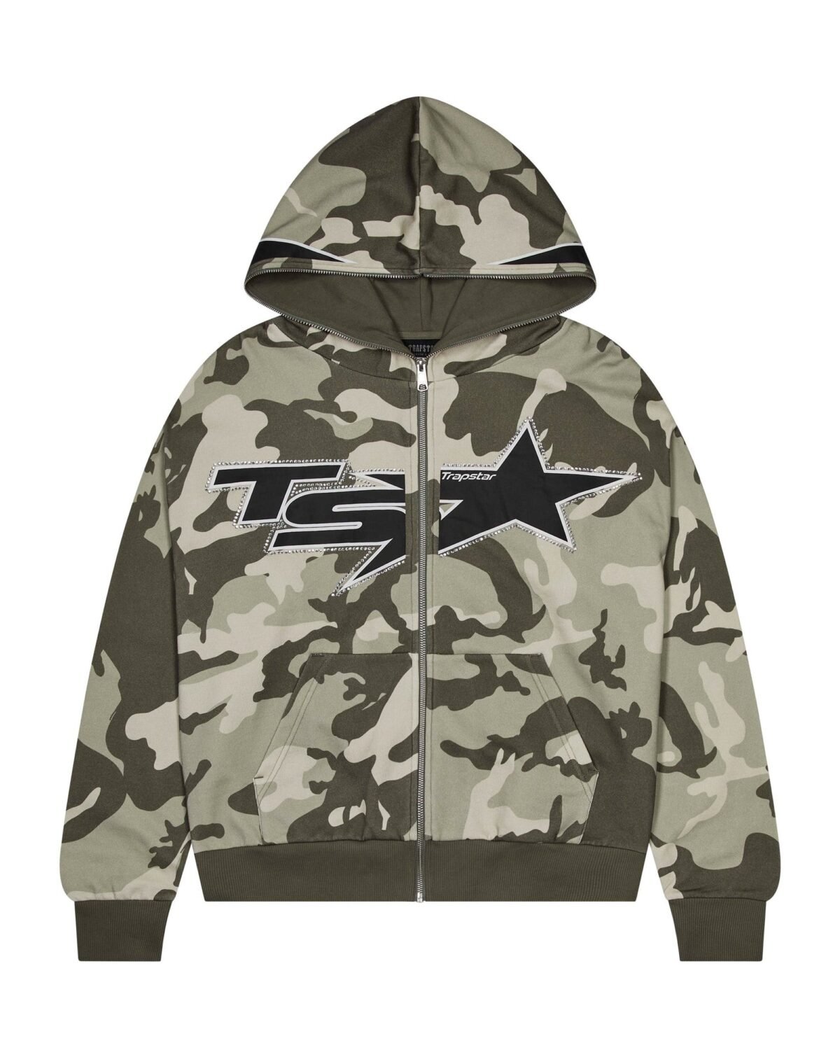 Bluza Trapstar Ts Star Camo – Zielona