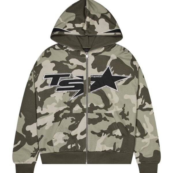 Bluza Trapstar Ts Star Camo – Zielona