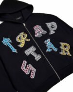 Bluza Trapstar Wildcard Na Zamek – Czarna
