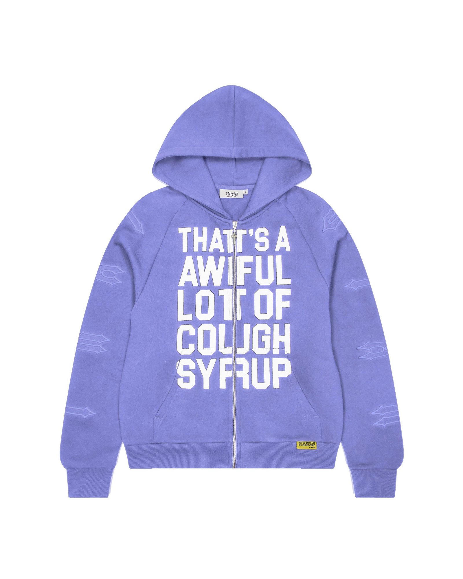 Bluza Trapstar X Cough Syrup Patchwork – Fioletowa Bluza Trapstar X Cough Syrup Patchwork – Fioletowa
