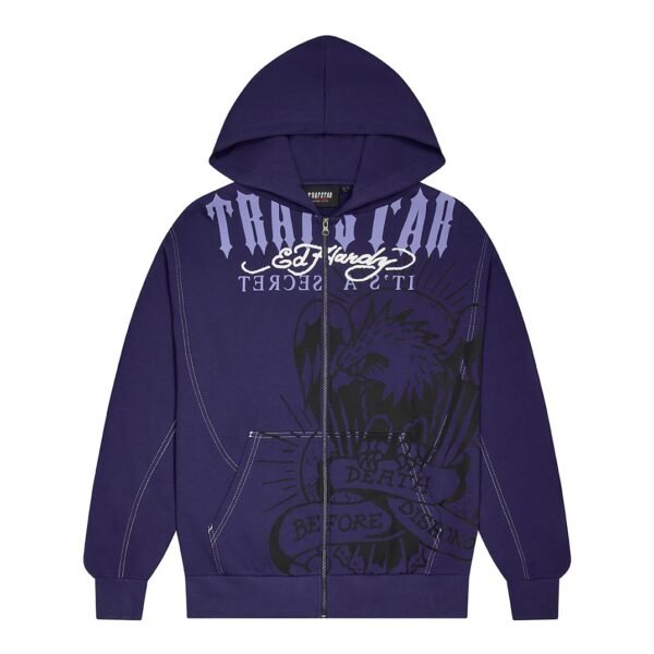 Bluza Trapstar X Ed Hardy Dbd – Granatowa