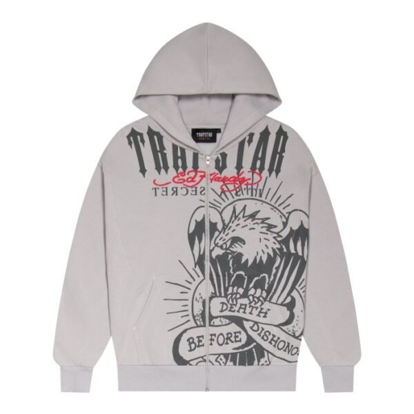 Bluza Trapstar X Ed Hardy Dbd – Szara