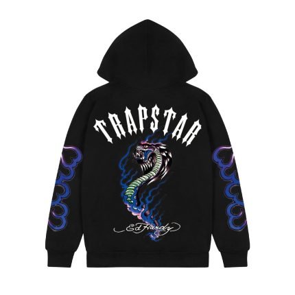 Bluza Trapstar X Ed Hardy Flame Snake – Czarna