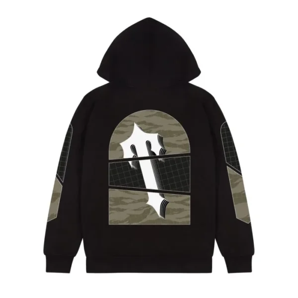 Bluza Z Kapturem Art Of War Camo Trapstar – Czarna