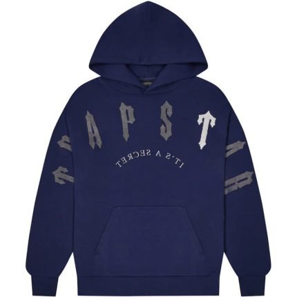 Bluza Trapstar Irongate Arch Chenille 2.0 – Granatowa