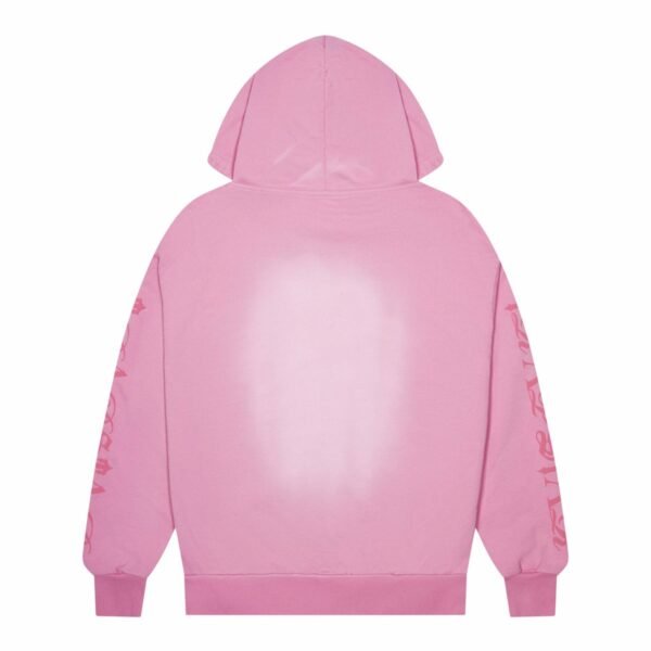 Bluza Trapstar Script W Sprayu – Różowa