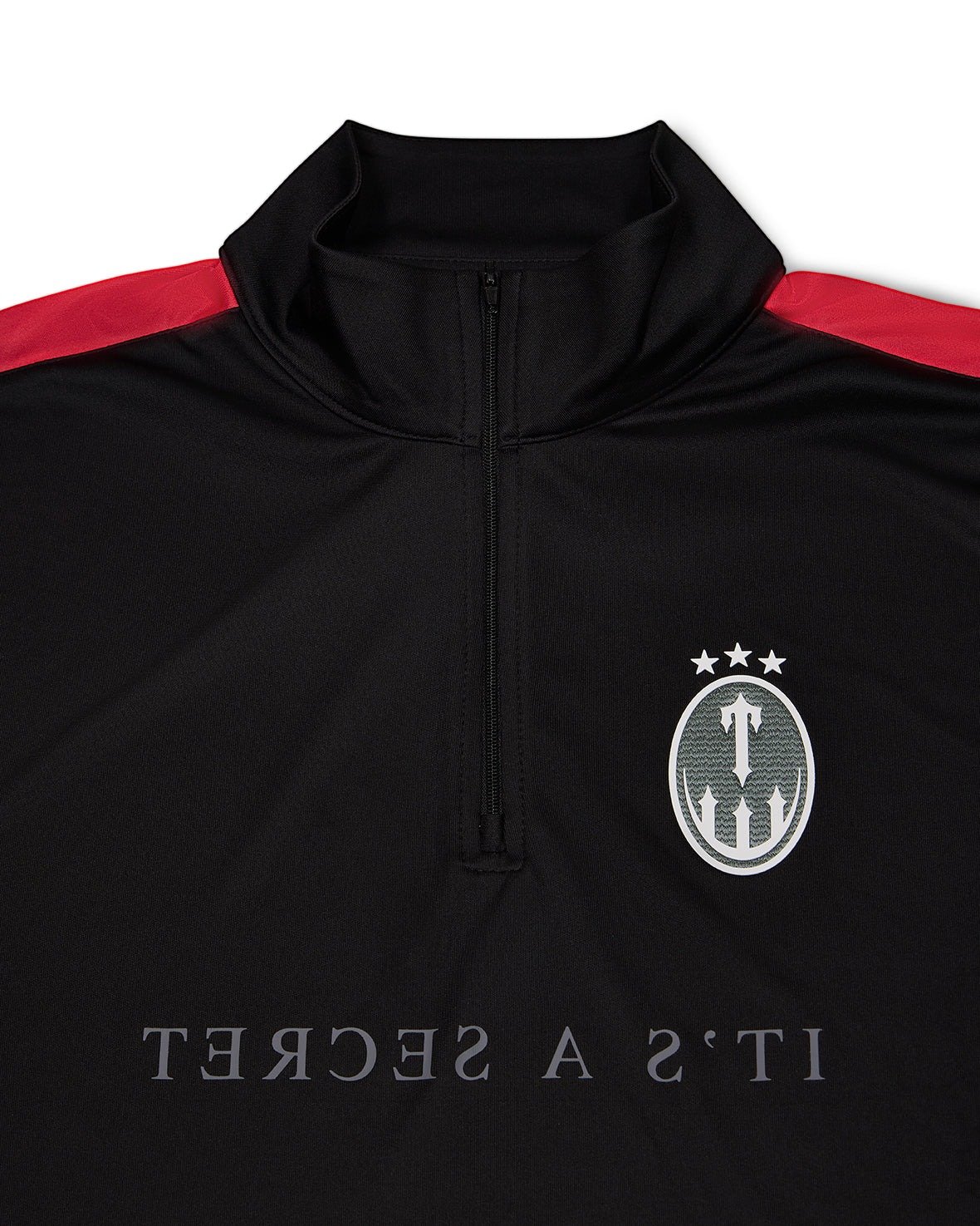 Bluzka Treningowa Trapstar Half Zip – Czarna Bluzka Treningowa Trapstar Half Zip – Czarna