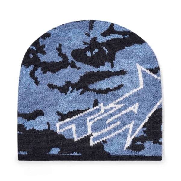 Czapka Trapstar Ts Star Beanie – Blue Camo