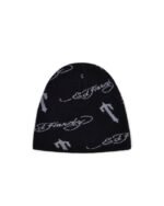 Czapka Trapstar X Ed Hardy Aop Beanie – Czarna