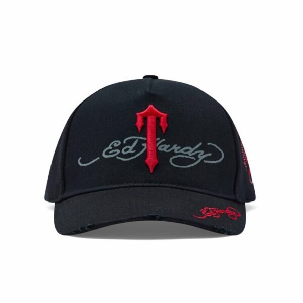 Czapka Trapstar x Ed Hardy Irongate T – Czarna