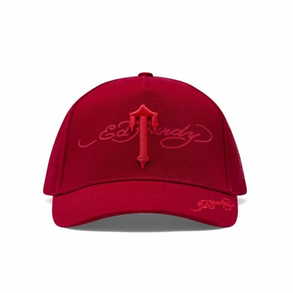 Czapka Trapstar x Ed Hardy Irongate T – Czerwona