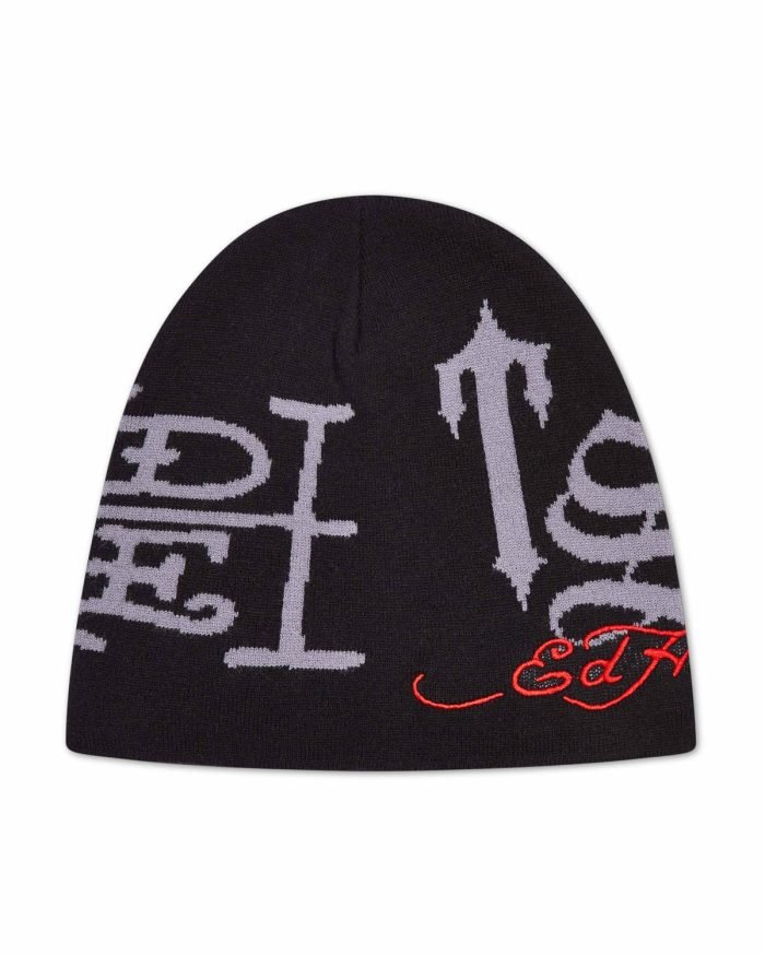 Czapka Trapstar x Ed Hardy – Czarna Czapka Trapstar x Ed Hardy – Czarna