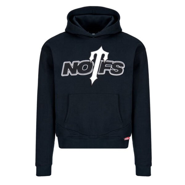 Czarna Bluza Z Kapturem Trapstar X Nofs
