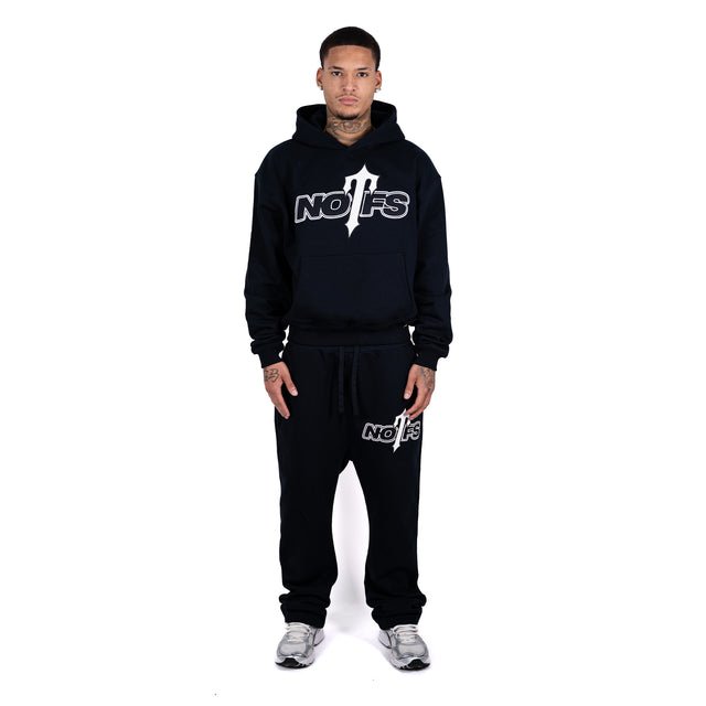 Czarna Bluza Z Kapturem Trapstar X Nofs Czarna Bluza Z Kapturem Trapstar X Nofs