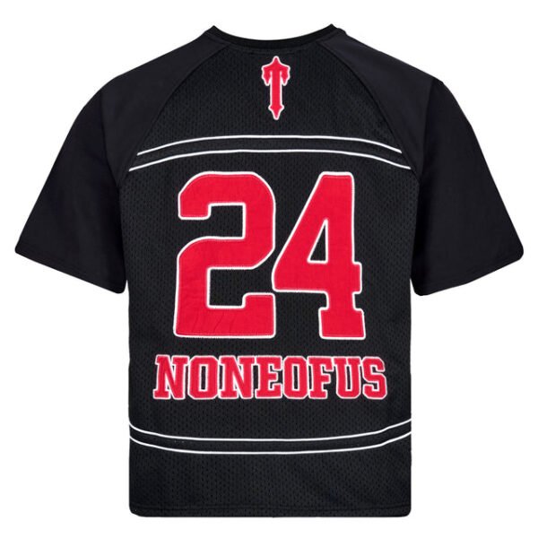 Czarna Koszulka Nfl Trapstar X Nofs
