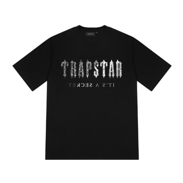 Czarne Koszulki Trapstar Decoded Paisley Edition