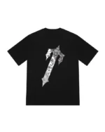 Czarne Koszulki Trapstar Decoded Paisley Edition