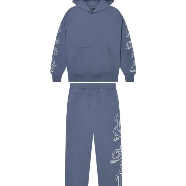 Dres Trapstar Script – Niebieski