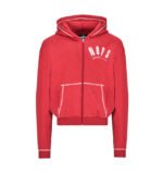 Ekskluzywny Czerwony Zamek Błyskawiczny Trapstar X Nofs