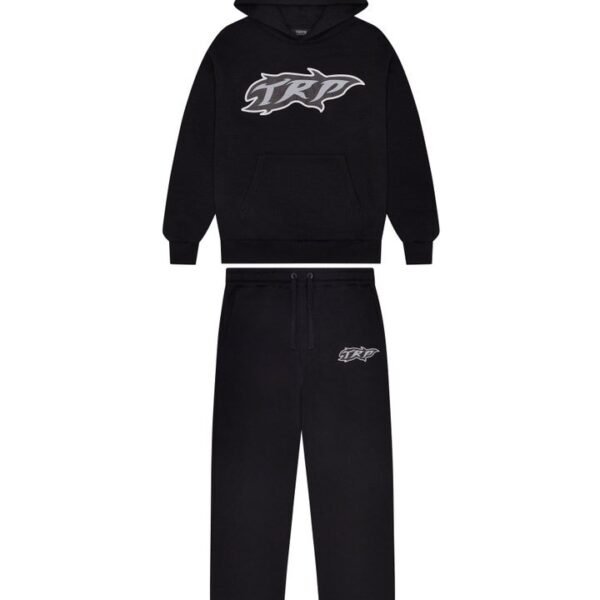 Kombinezon Treningowy TRP Flame Trapstar – Czarny