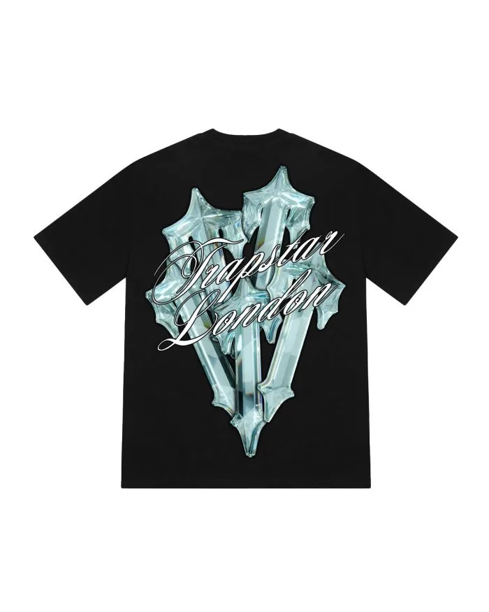 Koszulka Diamond Trapstar In The Rough 2.0 – Czarny Koszulka Diamond Trapstar In The Rough 2.0 – Czarny