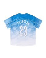 Koszulka Trapstar Football Blue Camo Fade