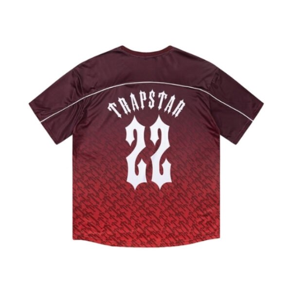 Koszulka Piłkarska Trapstar Gradient Fade W Kolorze Czerwonym