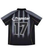 Koszulka Piłkarska Trapstar Hyperdrive W Paski – Czarna