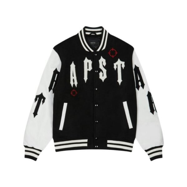 Kurtka Trapstar Shooters Varsity W Kolorze Czarno/Białym