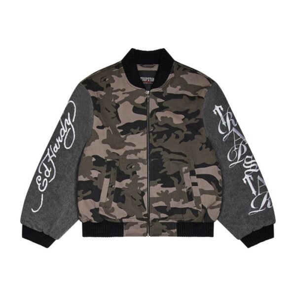 Kurtka Trapstar X Ed Hardy Lover Boy Ma – Czarna