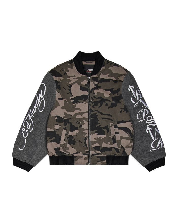 Kurtka Trapstar X Ed Hardy Lover Boy Ma – Czarna Kurtka Trapstar X Ed Hardy Lover Boy Ma – Czarna