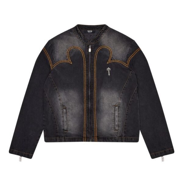 Kurtka Jeansowa Trapstar Irongate T Panel – Sprana Czerń