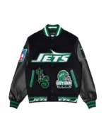 Kurtka Uniwersytecka Trapstar X Nfl Jets – Czarna