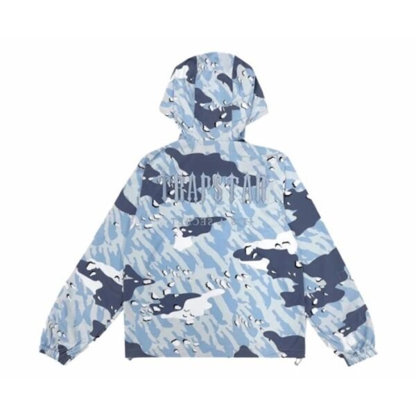 Kurtka Wiatrówka Trapstar Decoded Ice Blue