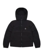 Pikowana Kurtka Irongate Trapstar z Odpinanym Kapturem