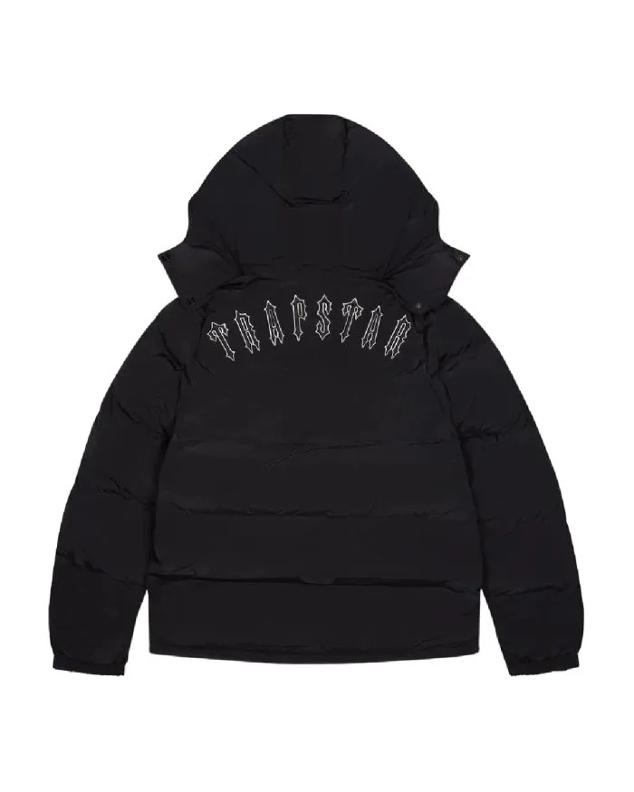 Pikowana Kurtka Irongate Trapstar z Odpinanym Kapturem Pikowana Kurtka Irongate Trapstar z Odpinanym Kapturem