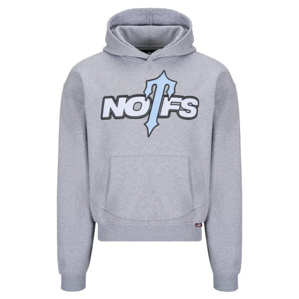 Szara Bluza Z Kapturem Trapstar X Nofs