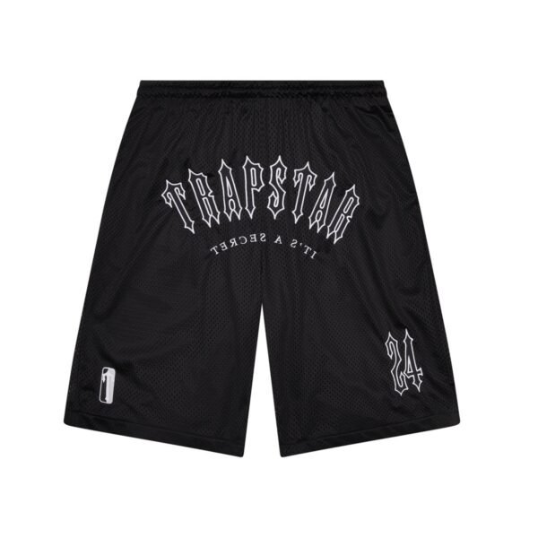 Trapstar Szorty Do Koszykówki Irongate Arch – Czarne