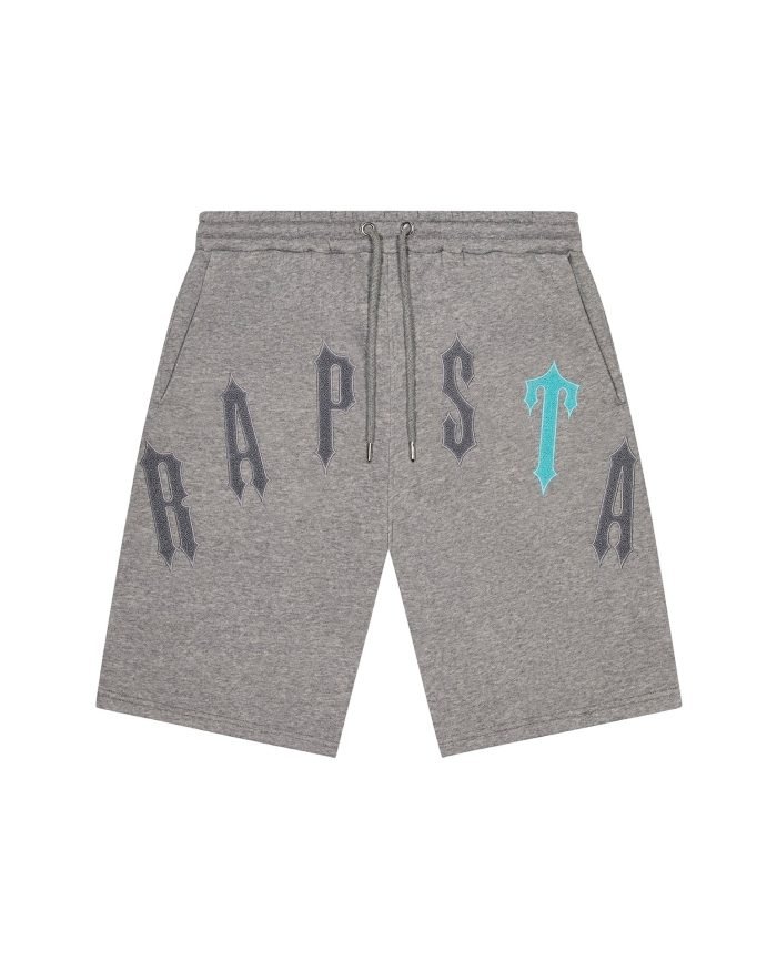 Trapstar Arch Chenille Decoded 2.0 Shorts – Szare Trapstar Arch Chenille Decoded 2.0 Shorts – Szare