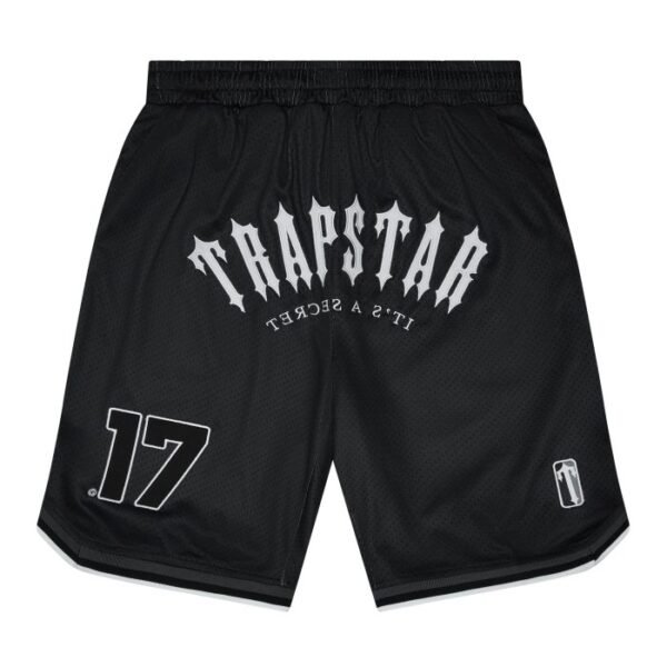 Trapstar Irongate Basketball Shorts – Czarny
