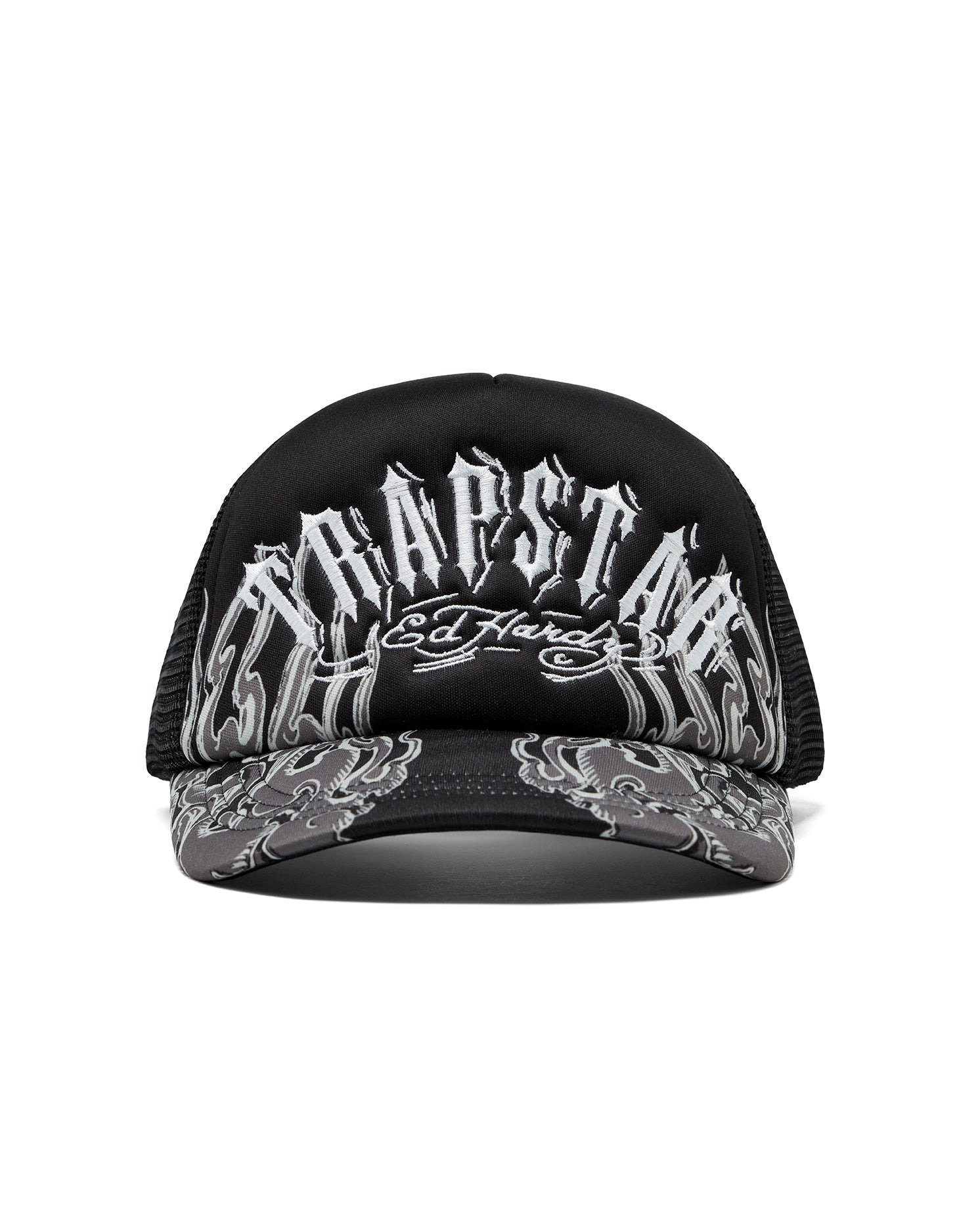 Trapstar X Ed Hardy Flame Trucker – Czarny Trapstar X Ed Hardy Flame Trucker – Czarny
