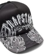Trapstar X Ed Hardy Flame Trucker – Czarny