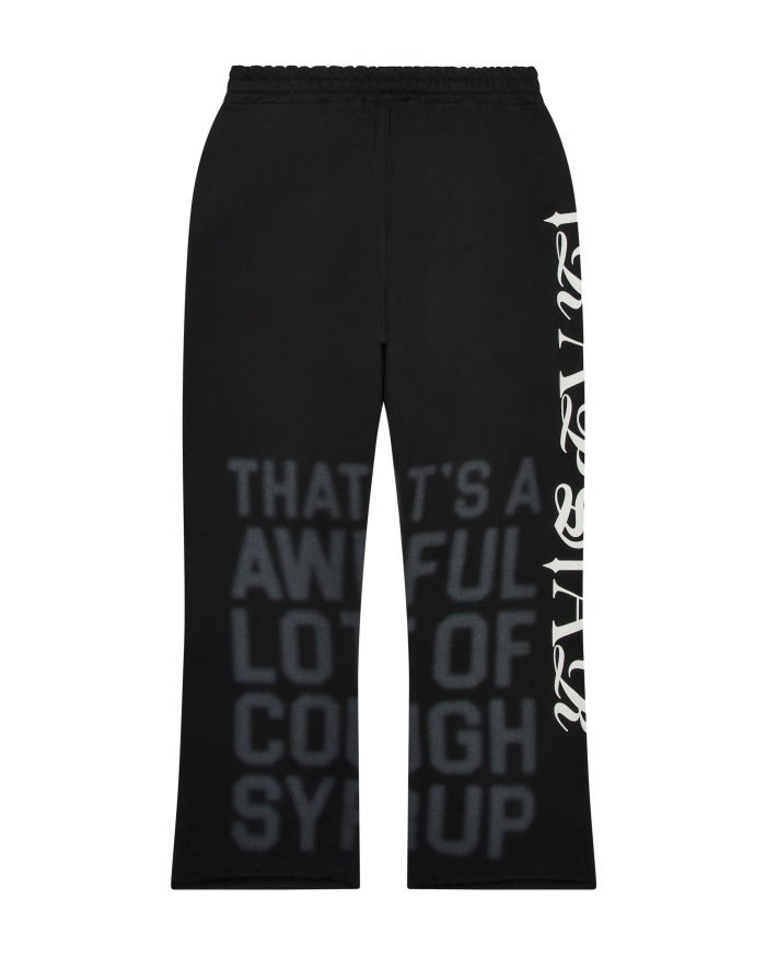 Trapstar X Syrop Na Kaszel Jogger – Czarny Trapstar X Syrop Na Kaszel Jogger – Czarny