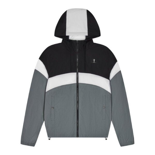 Wiatrówka Trapstar Irongate Z Metalową Odznaką – Czarna